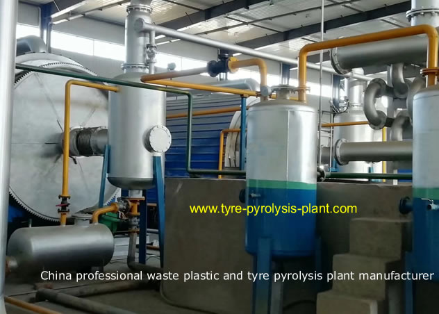 waste plastic and tyre pyrolysis plant manufacturer in china